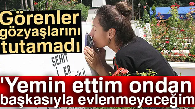 Gören gözyaşlarını tutamadı! 'Yemin ettim ondan başkasıyla evlenmeyeceğim'