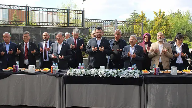 Hacılar'da bayramlaşma programı düzenlendi