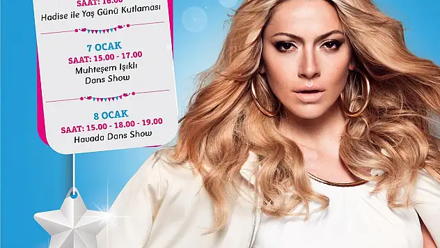Hadise  Forum Kayseri'de