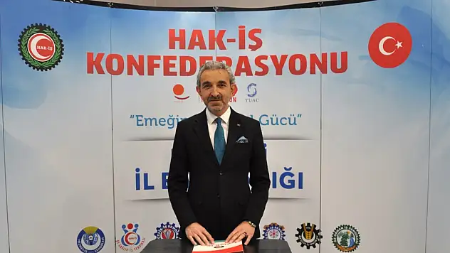 HAK-İŞ Konfederasyonu İl Başkanı Navruz'dan 1 Mayıs mesajı