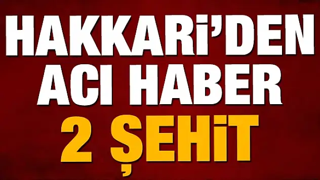 Hakkari'de Kalleş Tuzak: 2 Korucu Şehit Oldu