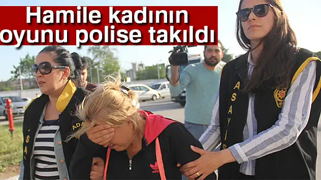 Hamile kadının yaptığı pes dedirtti!