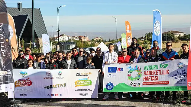 HAREKETLİLİK HAFTASI'NDA HERKES ALİ DAĞI 360'TA BULUŞTU