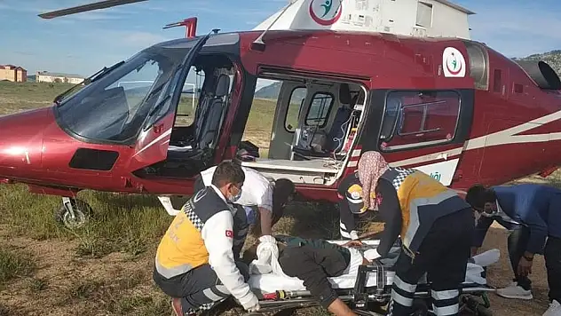 HAVA 38, KAHRAMANMARAŞ'TAKİ HASTA İÇİN UÇTU