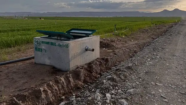 Hidrant yatırımıyla Yeşilhisar'da tarım güçleniyor