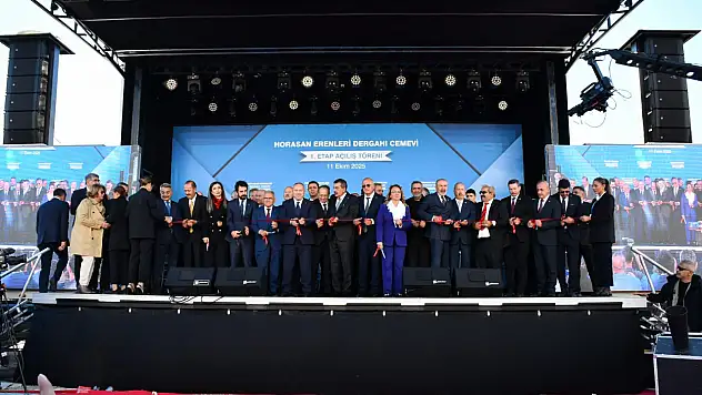 Horasan Erenleri Dergahı Cemevi Külliyesi açıldı: Kayseri'den yoğun katılım sağlandı