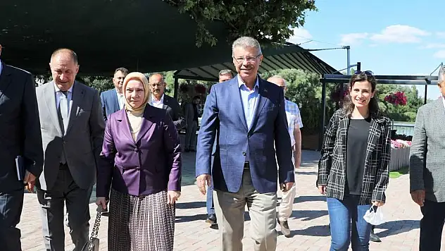 HÜLYA ATÇI NERGİS KAYSERİ ŞEKER'İ ZİYARET ETTİ