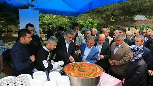 İBRAHİM TENNURİ HAZRETLERİ ANILDI, HİSARCIK FATİH PARKI 'PİLAV ŞENLİĞİ'