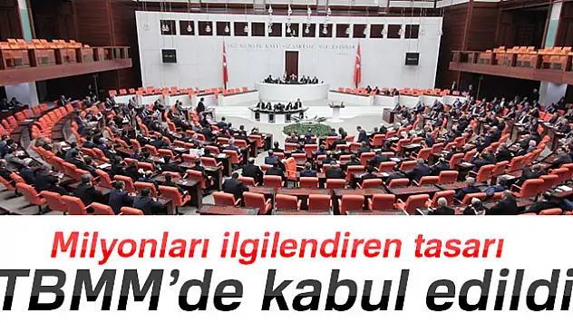 İcra ve İflas Kanunu Tasarısı TBMM'de kabul edildi