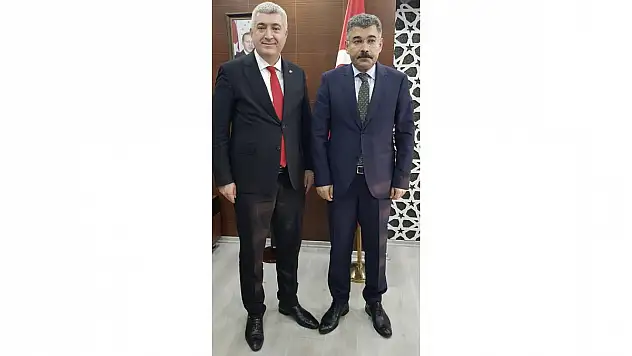 İL BAŞKANI TOK'TAN EMNİYET MÜDÜRÜ KARABÖRK'E ZİYARET