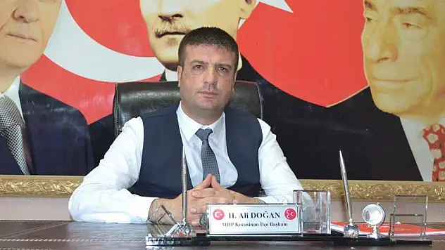 İLÇE BAŞKANI DOĞAN'IN 1 MAYIS MESAJI