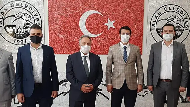 İLÇE BAŞKANI ŞENOL'DAN BAŞKAN YALÇIN'A ZİYARET