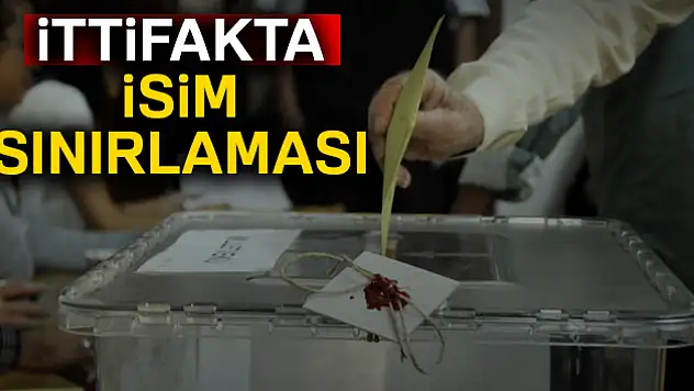 İttifakta isim sınırlaması