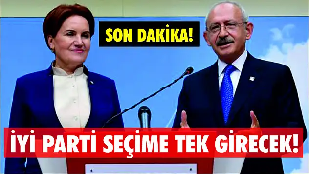 İYİ Parti, İl Genel Meclisi Seçimlerine Tek Başına Girme Kararı Aldı