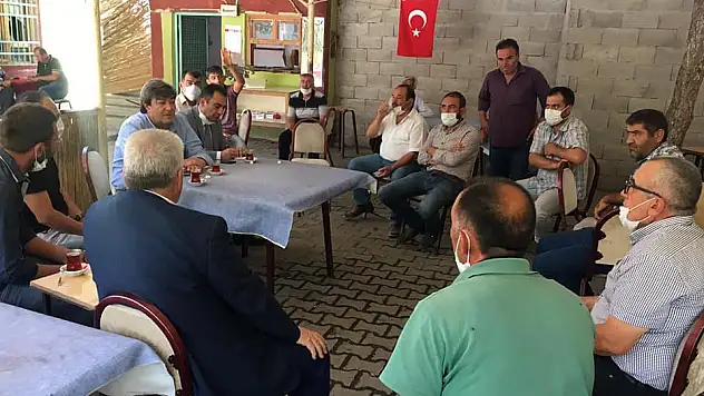 İYİ PARTİ KAYSERİ İL BAŞKANLIĞI YÖNETİMİNDEN SİNDELHÖYÜK MAHALLESİNE ZİYARET