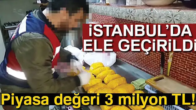Jandarmadan 3 milyonluk uyuşturucu operasyonu