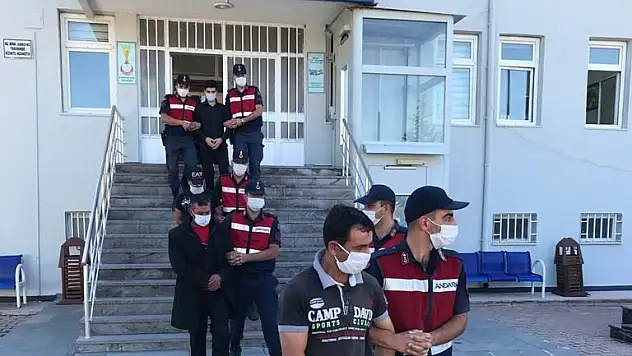 JANDARMADAN HTŞ OPERASYONU: 6 GÖZALTI