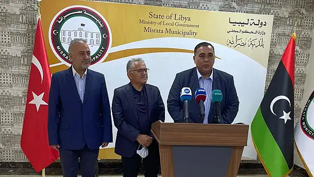 'KARDEŞ ŞEHİR' BAŞKANLARI LİBYA'DA BULUŞTU