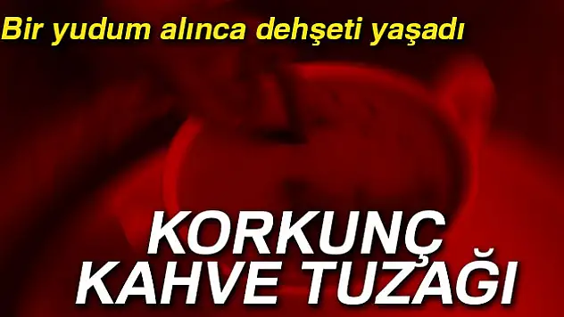 Karısına zehirli kahveyle öldürmeye çalıştı! Beraat etti