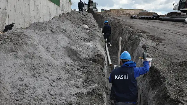 KASKİ çalışmalarını aralıksız sürdürüyor