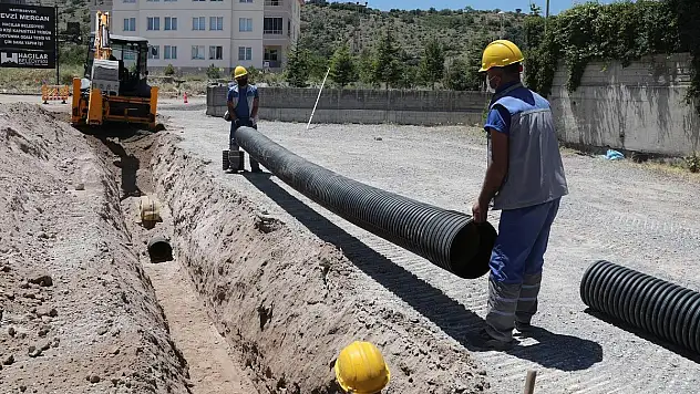 KASKİ'DEN HACILAR İLÇESİNE 8 MİLYON 939 BİN TL'LİK YATIRIM