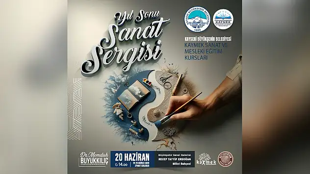 KAYMEK'ten bin 200'ü aşkın eserden oluşan yıl sonu sergisi