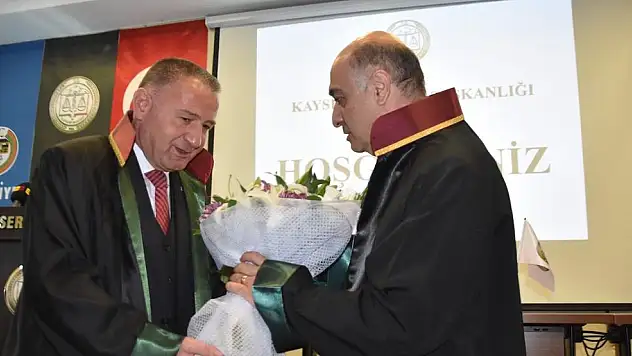 KAYSERİ BAROSU'NDA DEVİR TESLİM