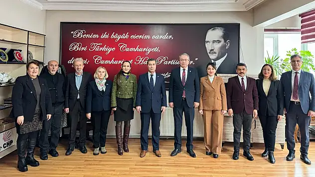 KAYSERİ BAROSU'NDAN CHP'YE ZİYARET