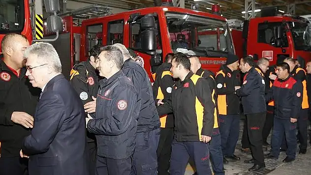 KAYSERİ BÜYÜKŞEHİR BELEDİYESİ EKİBİ YENİDEN ELAZIĞ'DA
