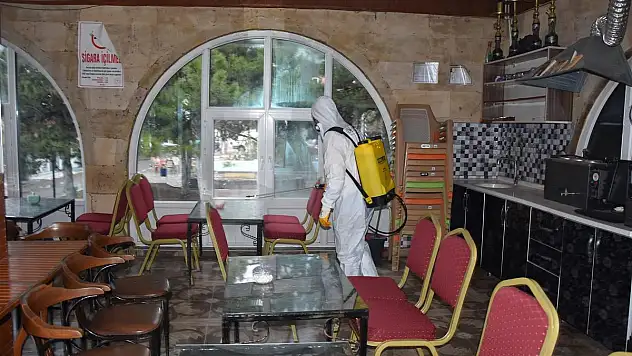 KAYSERİ BÜYÜKŞEHİR BELEDİYESİ'NDEN İLÇELERE 25 TON DEZENFEKSİYON İLACI