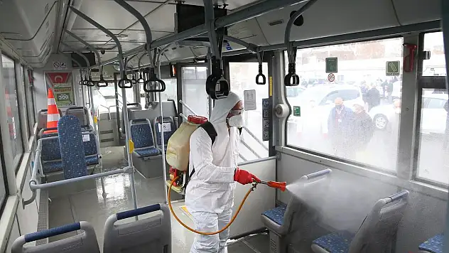 KAYSERİ BÜYÜKŞEHİR BELEDİYESİ'NDEN OTOBÜS ŞOFÖRLERİNE SAĞLIK TARAMASI