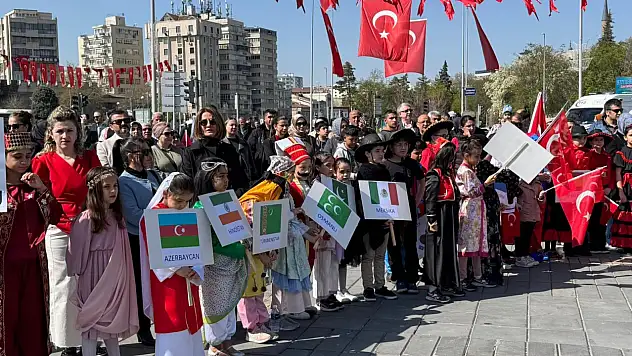 Kayseri'de 23 Nisan coşkuyla kutlandı