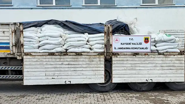 Kayseri'de 24 ton sahte gübre ele geçirildi