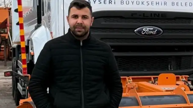 Kayseri'de 26 yaşındaki belediye personeli hayatını kaybetti