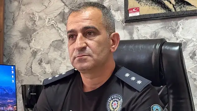 Kayseri'de başkomiserden duygu dolu emeklilik anonsu