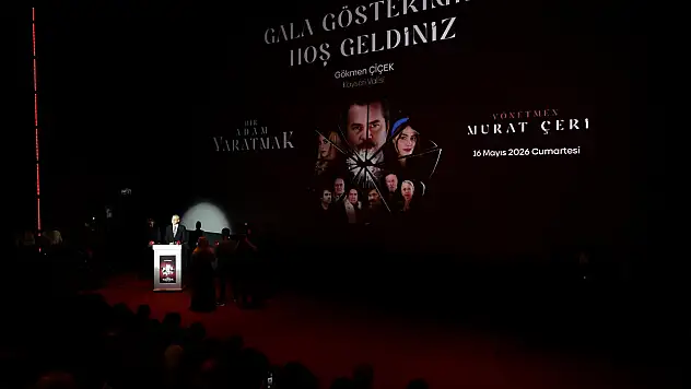 Kayseri'de 'Bir Adam Yaratmak' filminin gala gecesi yapıldı