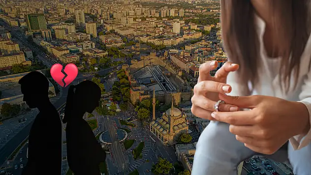 Kayseri'de boşanmalar 25 yılın zirvesini gördü