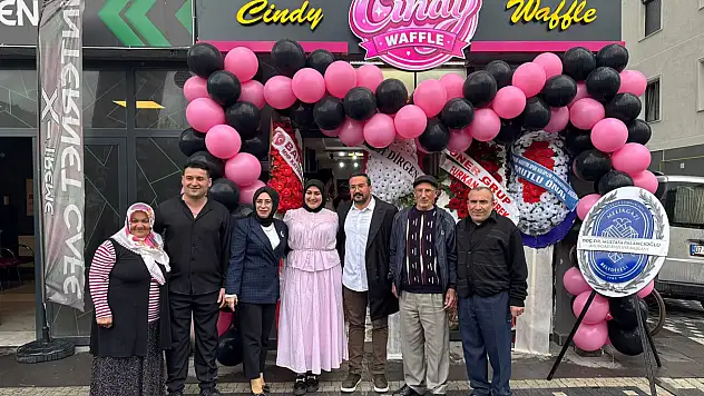 Kayseri'de Cindy Waffle hizmete açıldı