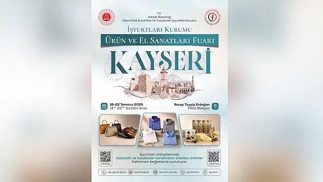 Kayseri'de El Sanatları Fuarı başlıyor