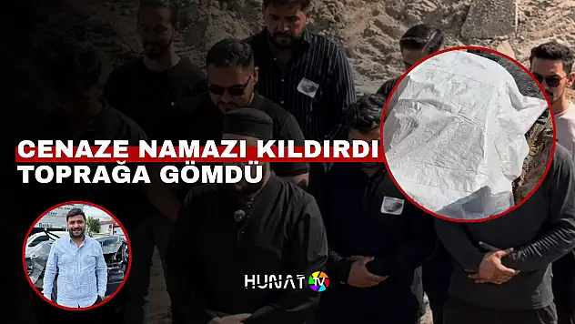 Kayseri'de görenleri şaşırtan tören: Otomobiline cenaze namazı kıldırıp toprağa gömdü