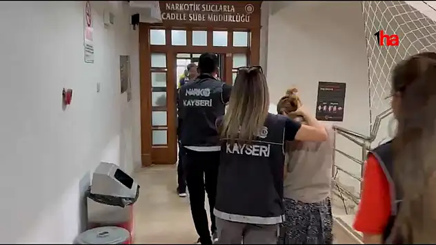 Kayseri'de narkotik operasyonu: 31 şahıs yakalandı