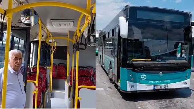 Kayseri'de özel halk otobüslerinin tamamı klimalı oluyor