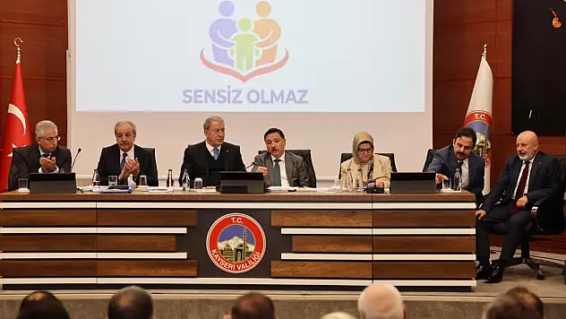 Kayseri'de 'Sensiz Olmaz' Projesi tanıtıldı