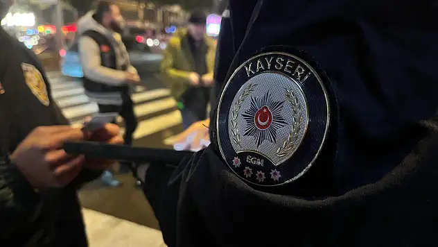 Kayseri'de son bir haftada 422 kişi yakalandı