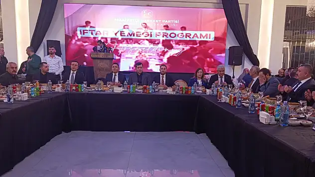 Kayseri'de Ülkücüler iftar programında bir araya geldi