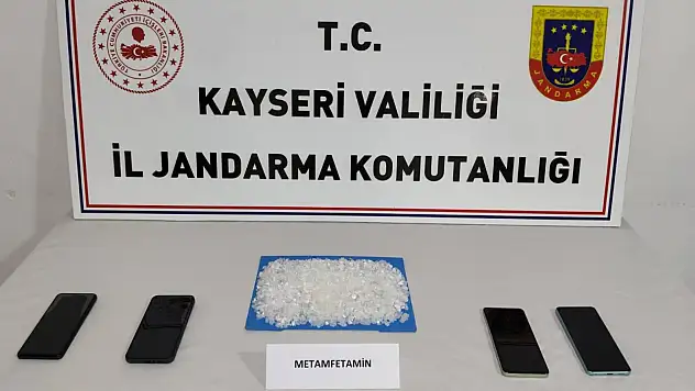 Kayseri'de uyuşturucu operasyonu: 4 gözaltı