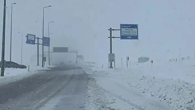 Kayseri-Erciyes yolu yeniden ulaşıma açıldı