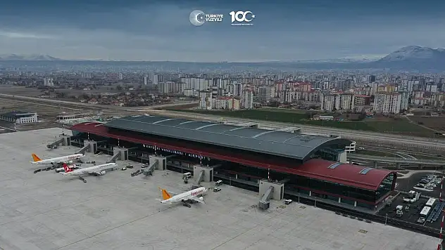 KAYSERİ HAVALİMANI 9 AYDA REKOR YOLCU TAŞIDI
