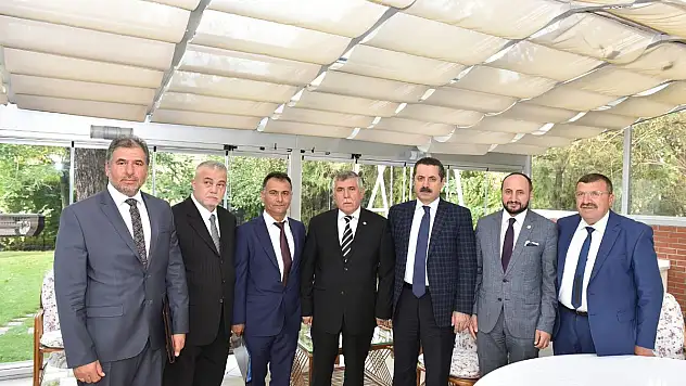 KAYSERİ HEYETİNDEN BAKAN ÇELİK'E ZİYARET