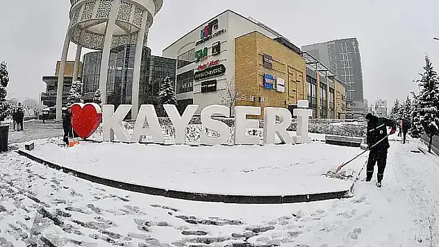 Kayseri için kuvvetli yağış ve kar uyarısı